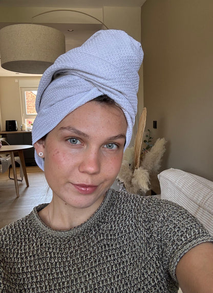 Mikrofaser Handtuch für Haare: schonendes Trocknen ohne Haarbruch und Frizz