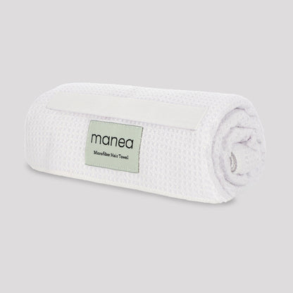 Microfiber Hair Towel, kann Haarbruch und Frizz durch sanfte Textur reduzieren, manea