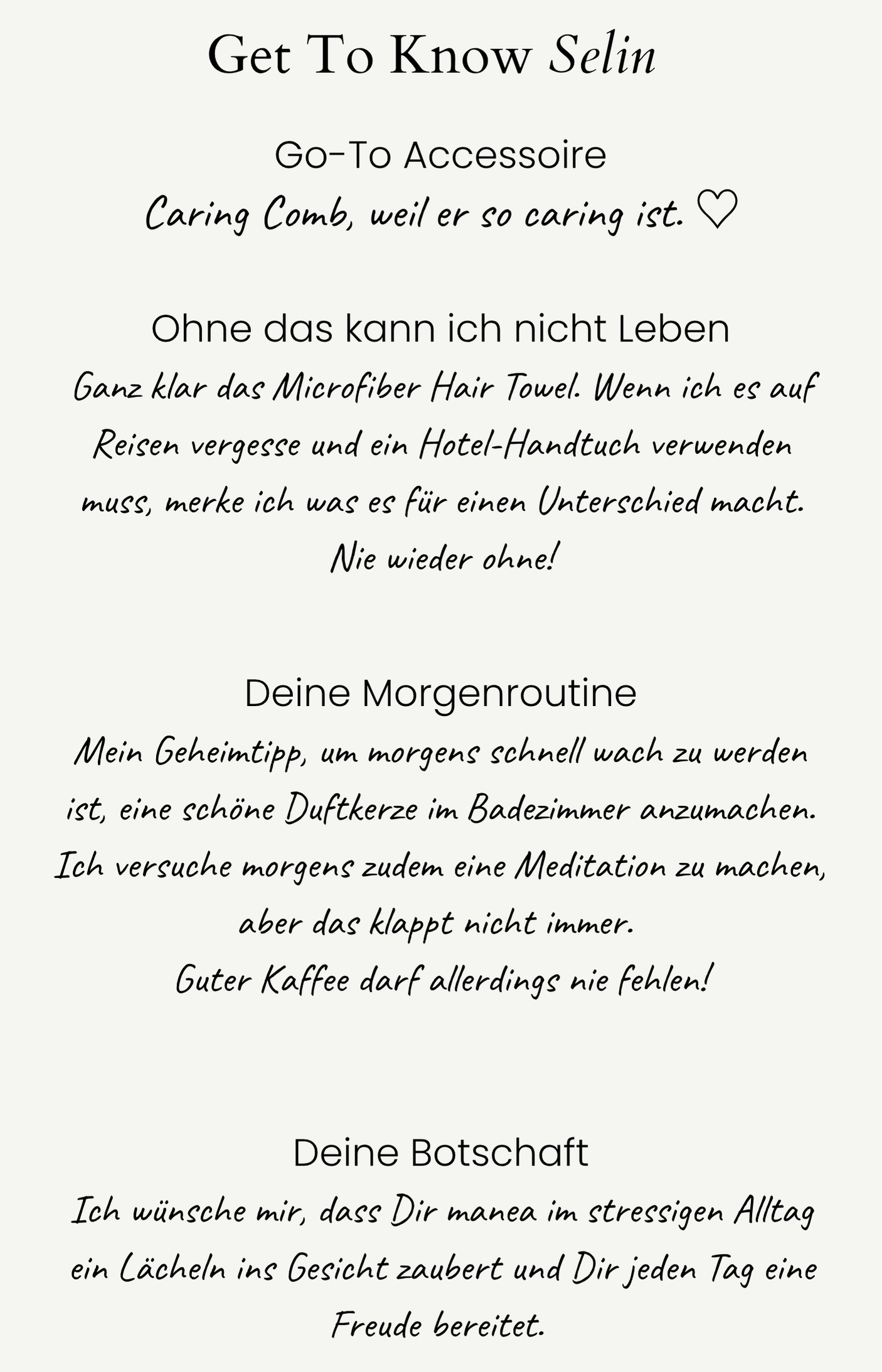 Interview mit manea Gründerin Selin